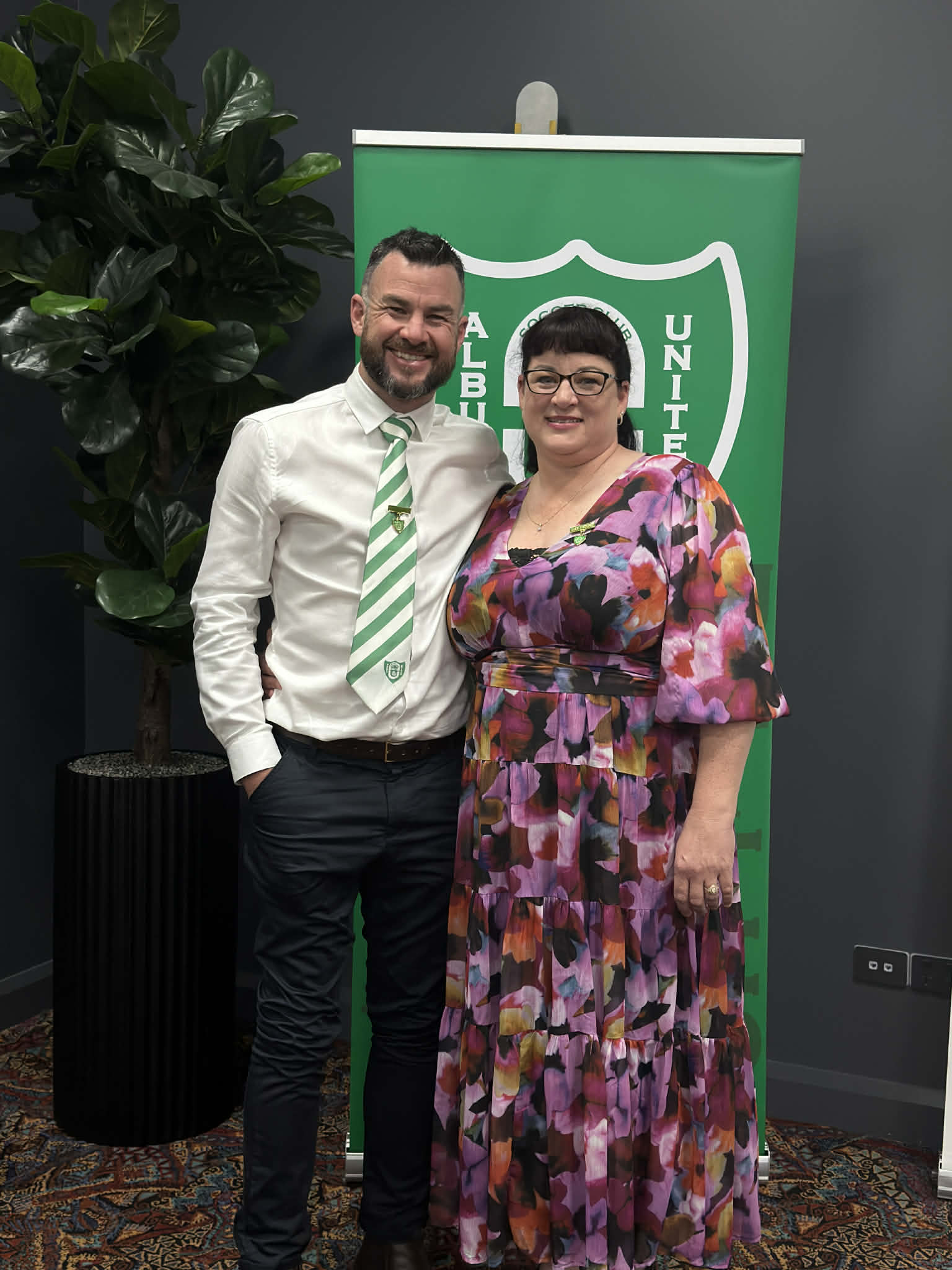 Marty Chambers and his sister Michelle McGrath, Life Member